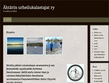 Tablet Screenshot of ahtarinurheilukalastajat.com